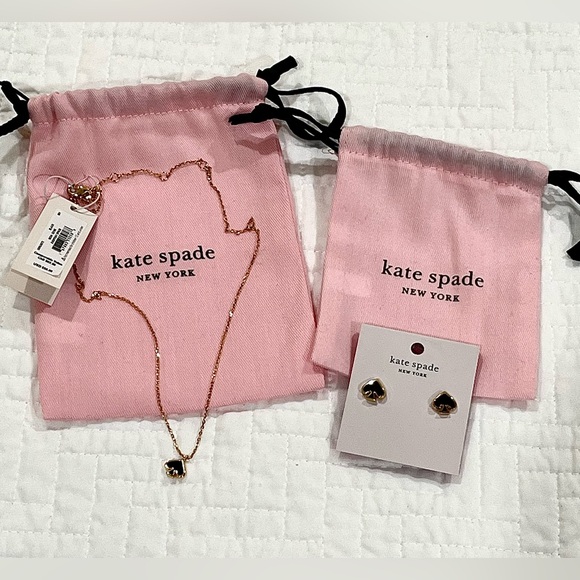 KATE SPADE :: NECKLACE & EARRINGS - Picture 1 of 9
